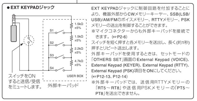 ExternalKeyPad回路図