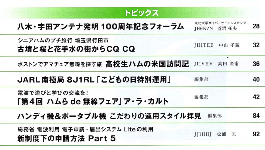 CQ ham radio 2024年6月号~特集”運用や設備の疑問をスッキリ解決!アマチュア無線Q&A 2024