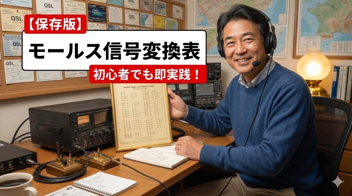 モールス信号 ややこしかったモールス信号を簡単に覚えられる1枚の斬新な図とは