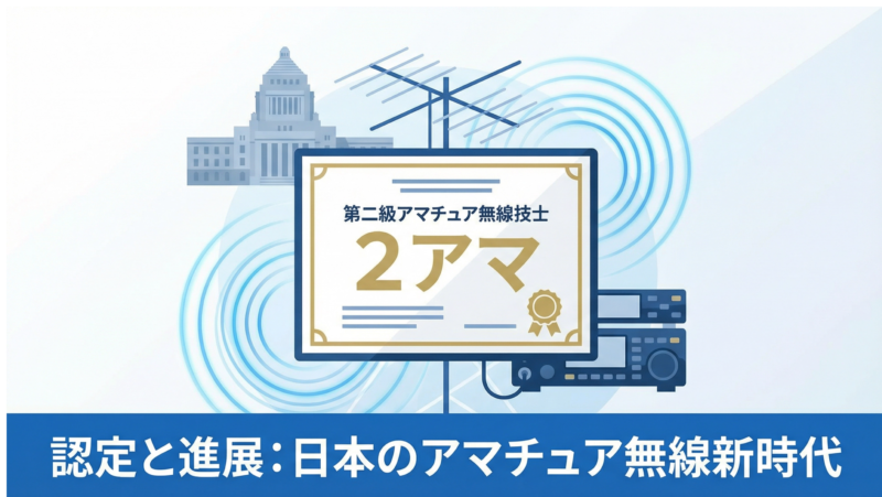 【速報】2アマが養成課程で取れる時代へ！総務省の意見募集から読み解く今後の展望と受験戦略