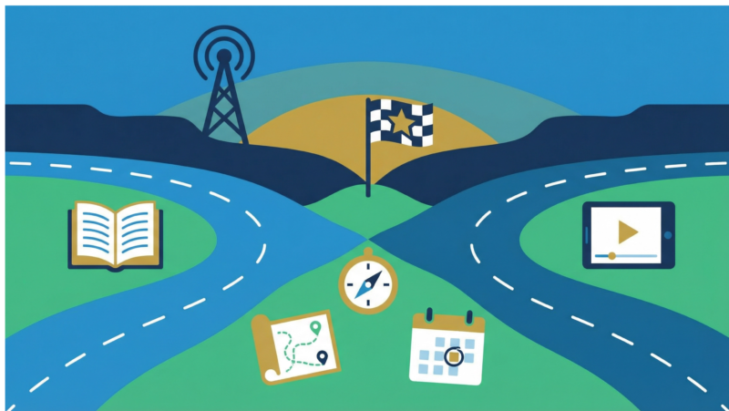 2アマ受験戦略と養成課程vs国家試験の比較イメージ