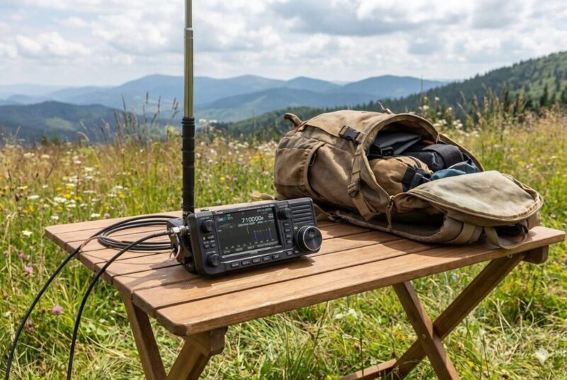 IC-705を移動で運用中