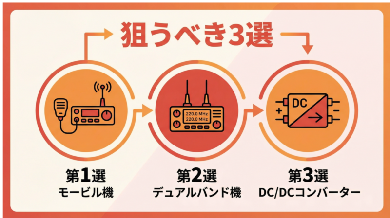  2026年初売りセールで狙うべき無線機3選