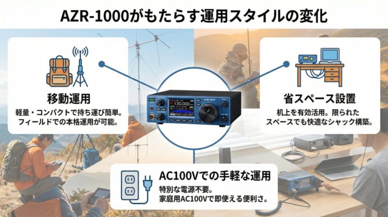AZR-1000がもたらす運用スタイルの変化