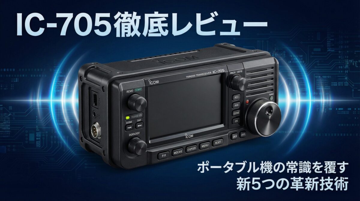 ICOM IC-705 アマチュア無線機 ICOM（アイコム） IC-705 アマチュア無線 1.8〜430MHz オールモード