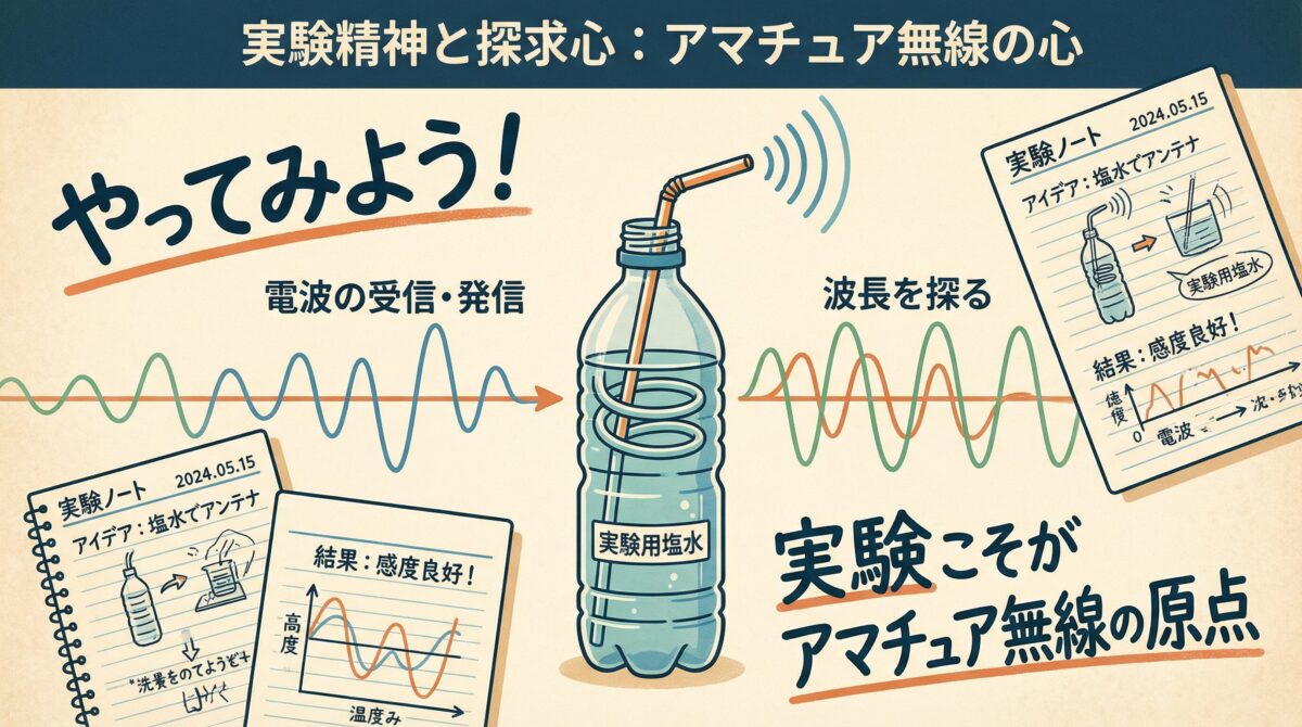 実験精神と探求心のインフォグラフィック