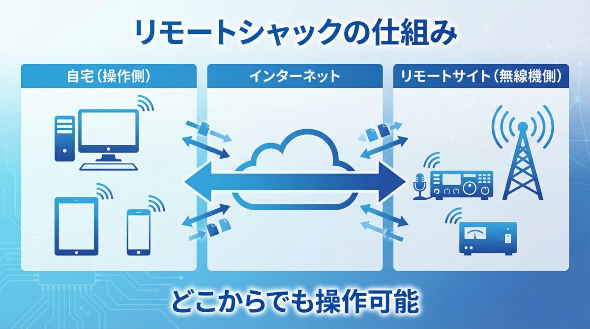 リモートシャックの仕組み