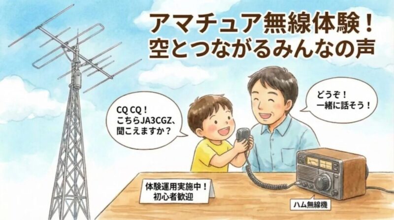 アマチュア無線を体験してみよう