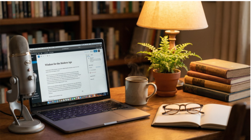 ブログとYouTubeで情報発信する書斎デスク｜JA3CGZ 加藤凌の発信活動