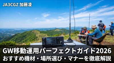 アマチュア無線：4アマ必見！運用スタイル別おすすめ無線機ガイド | CQ