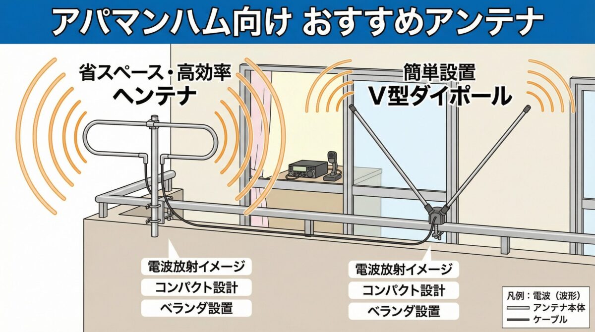 アパマンハム向け おすすめアンテナ