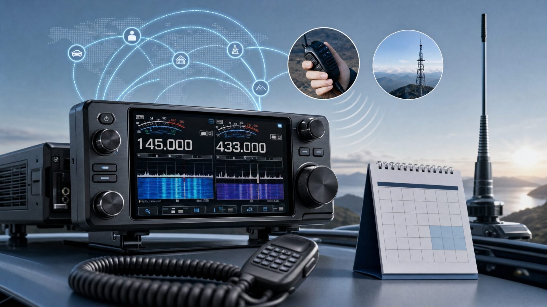アイコム新型モービル機「ID-5200」正式発表！D-STAR/APRS/エアバンド