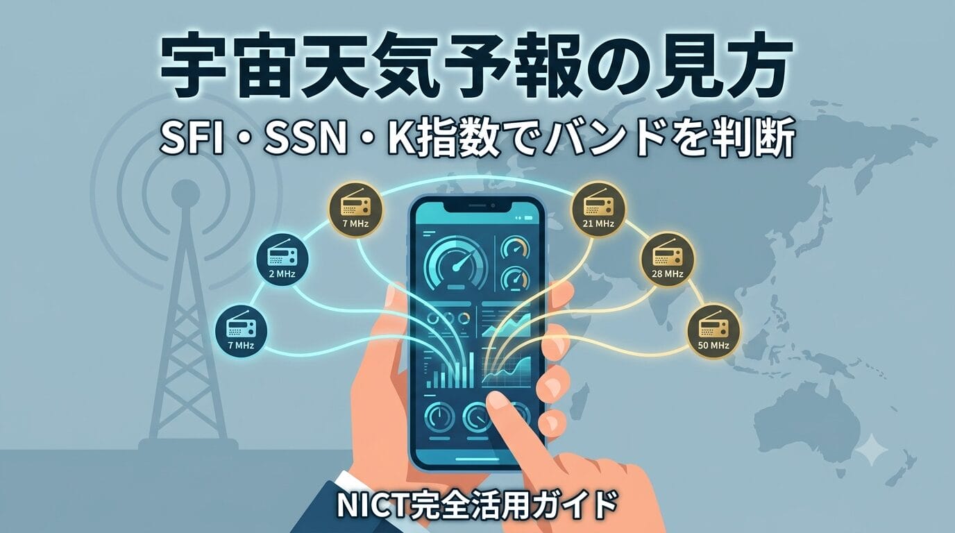 NICT宇宙天気予報の見方 サムネイル