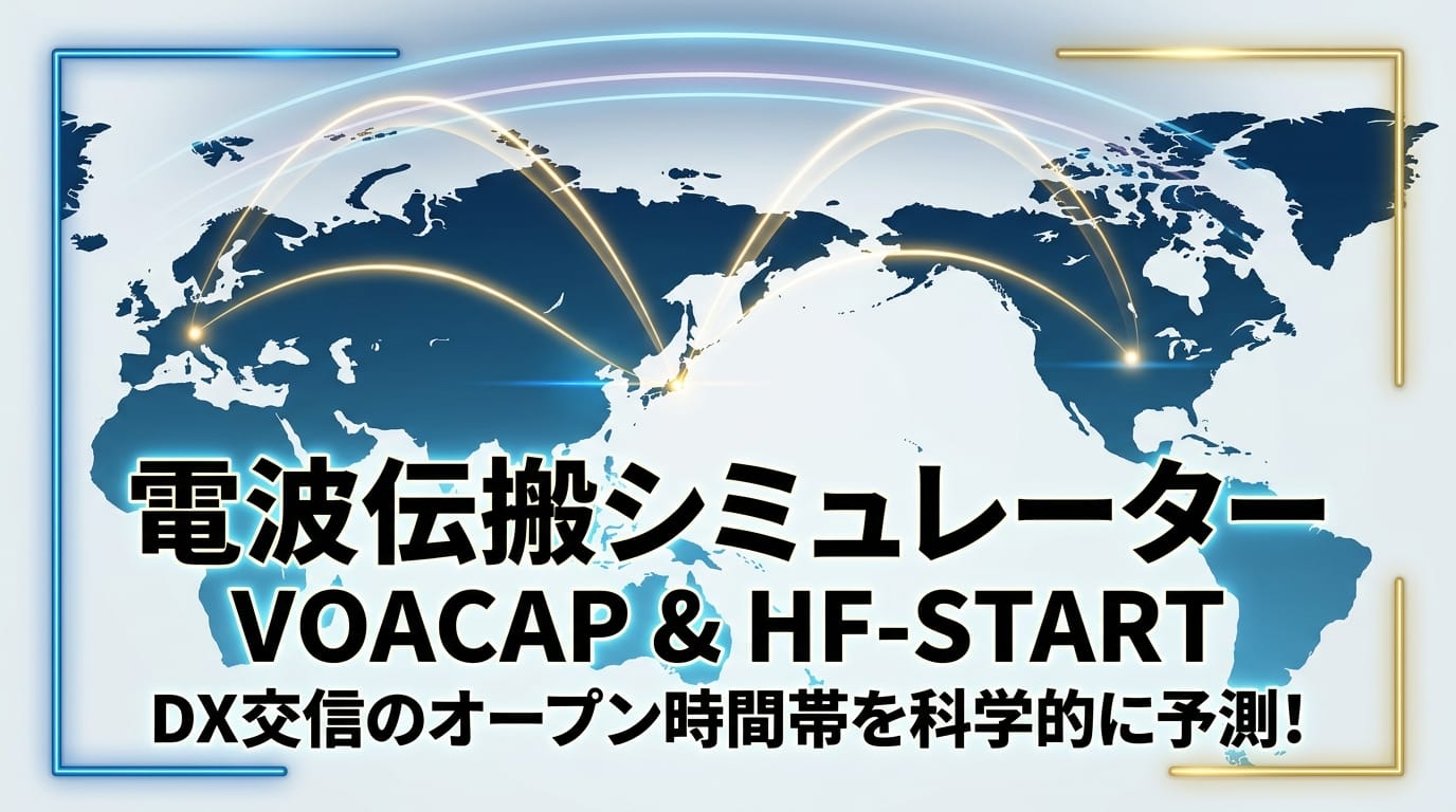 VOACAP・HF-STARTの使い方 サムネイル